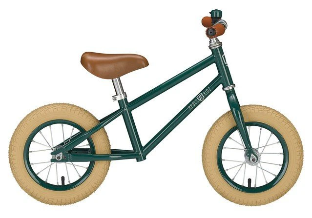 FA1102C Loopfiets donkergroen VV - Rebel kidz